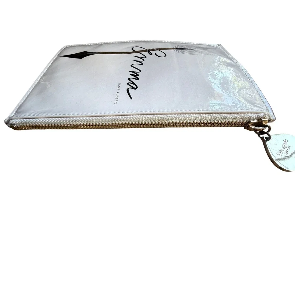 Booklover Kate Spade Makeup‎ Bag Jane Austen Rare Emma Book Clutch Makeup Trendy